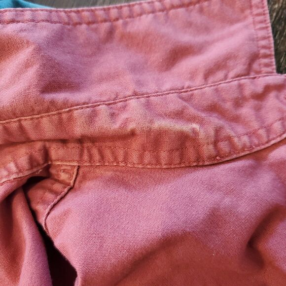 2 Men's Great Northwest XL Button Up Short Sleece Work Shirts - Picture 5 of 6